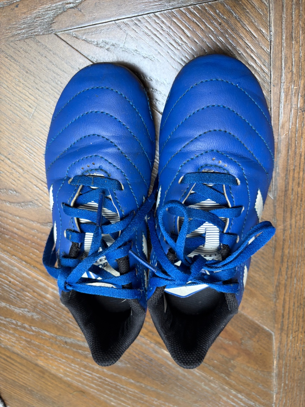 adidas Youth Soccer Cleats Blue Size 1 SGC753002 - Picture 3 of 7